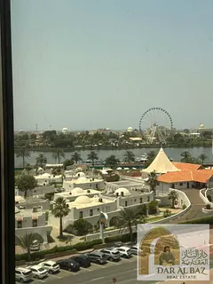 Free air conditioning | Free parking | 6 months free | Sea view | Office for annual rent in Al Majaz