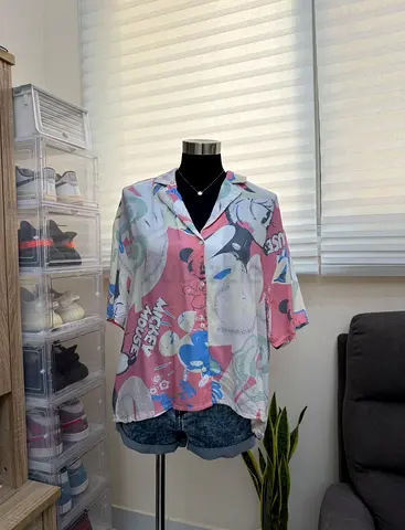 Pull and bear mickey top