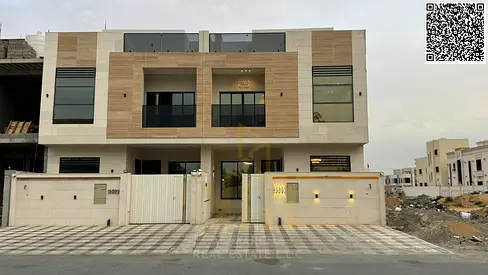 Luxury villa with a modern design in Al-Haliu 2, price includes registration fees