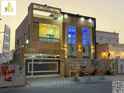 One of the most luxurious villas in Ajman for sale in a prime location, including registration and ownership fees | Bank financing available with flex