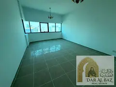 the largest 1bhk apartment for annual rent in mamzar area - sharjah - gym - pool -prime location - n