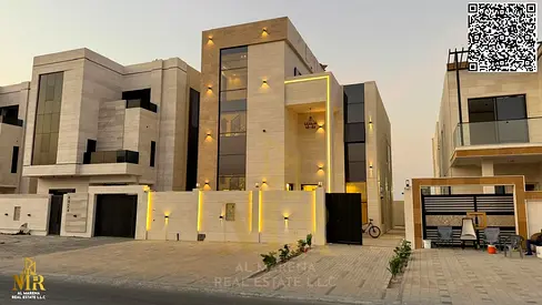 فيلا بموقع متميز طابقين وروف 5 غرف ماستر شامل رسوم التسجيل