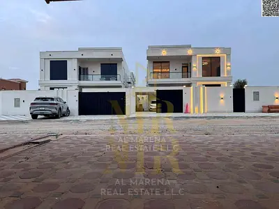 Villa in Al Rawda 2, near the mosque, Al Tallah Street, and Sheikh Ammar, with central air conditioning included. Located in one of Ajman's most prest