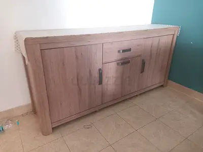 Light wood sideboard / storage cabinet - good condition