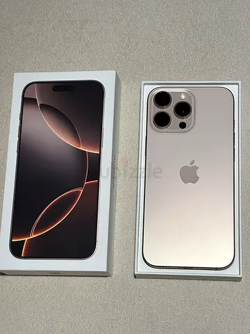 Apple iPhone 16 Pro Max 512GB - Desert Titanium (Gold) - Read Description