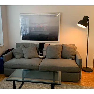 Crate and Barrel Lounge Deep 2 seater sofa