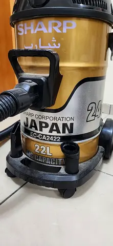 Sharp 22L Wet  Dry Vacuum Cleaner (EC-CA2422) - Good Working Condition