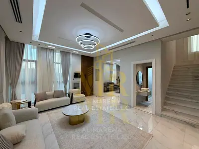 A golden opportunity to own a luxurious villa in Al Zahia, fully furnished, at an exceptional price including registration fees.