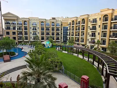 Community View | Furnished Studio | 4 Chqs | Book Today