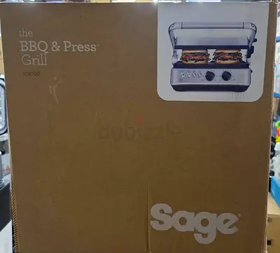 Sage The BBQ  Press Grill (SGR700) - New in Box