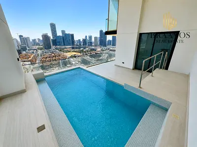 BIG PRIVATE POOL | HIGH FLOOR | COMMUNITY VIEW