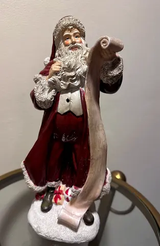 Santa figure (plaster)