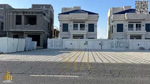 Two-story villa in one of Ajman's most prestigious areas, freehold, with registration and ownership fees included. A fantastic opportunity to own a d