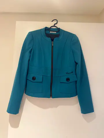 Teal Womens Suit - Jacket  Skirt - Size 42 IT - Cannella