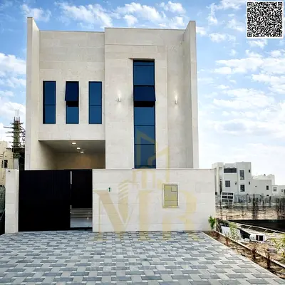 A fully equipped, modern villa in Al-Haliyo 2, with an elegant design, at an exceptional price including registration fees.