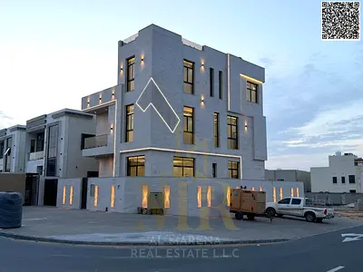 Luxury villa in Al-Haliu, modern design, spacious areas, elegant style, price including registration fees