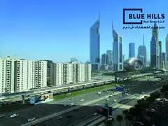 Spacious Fitted Office facing Sheikh Zayed Road