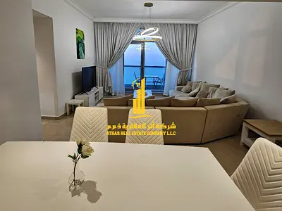 Sea View | Furnished Two-Bedroom Apartment | Corniche Residence Towers | Monthly Rent | Includes Bills & Internet | Gym, Swimming Pool, and Parking
