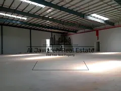 A spacious new warehouse is available for rent in the Emirate of Umm Al Quwain, suitable for light a