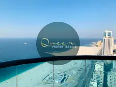 Luxury 2 Master Bedroom Apartment | Built-in dressing room | Panoramic Sea View | Ajman Corniche | 2