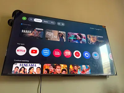 TCL Television 55 Inch Smart TV 4K QLED Colorful Quantum Crystal HDR 10+ Gaming Google TV, ONKYO 2.1