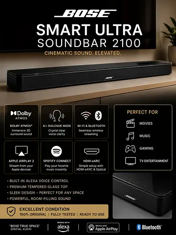 Bose Smart Ultra Soundbar 2100