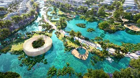 5BR Villa | Cuba Cluster | Lagoon & Park Views | Unfurnished