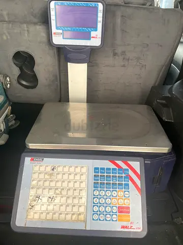 Used Retail Digital Price Scale with Customer Display - Working Condition
