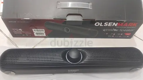 Soundbar Speaker Olsenmark Wireless, Bluetooth, Auxiliary, USB, Micro SD, TWS, FM/TF 1X20 very deal