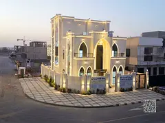 Luxury classic villa for sale in Al-Haliyo 2 | Full stone facade | Opposite Azha Mall | Registration