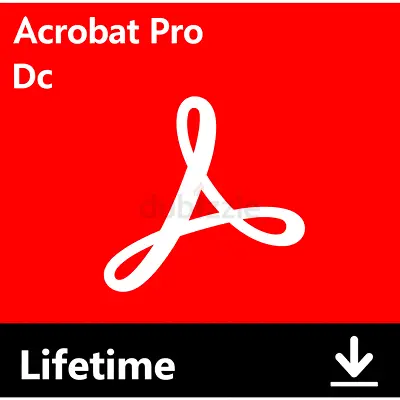 Adobe Acrobat Pro 2025 DC | Pre-activated | Lifetime usage | Unlimited devices | Advanced tools