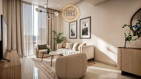 Furnished 1BR Apartment | Stellar Axis | Pool & Community View