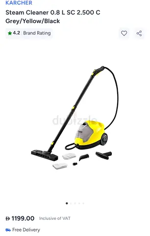 Karcher Steam Cleaner 0.8L SC 2.500 C - Good Working Condition