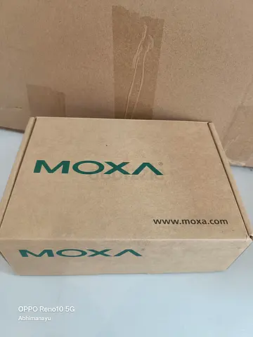 MOXA industrial networking device (sealed box)