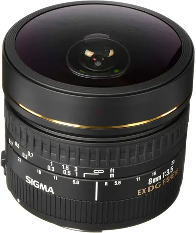 Sigma 8mm f/3.5 EX DG Fisheye Lens (CANON mount) - New condition complete with box