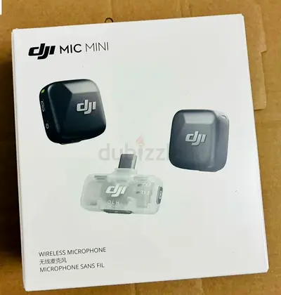 DJI Mic Mini Wireless Microphone (2TX + 1 Mobile RX)