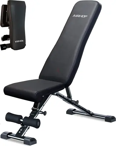 Adjustable Weight Bench for Home Workouts - Incline/Decline and dumbbells