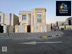 Best offer: 7 master villa in Ajman now! Price includes transfer fees, electricity, and water. Don't