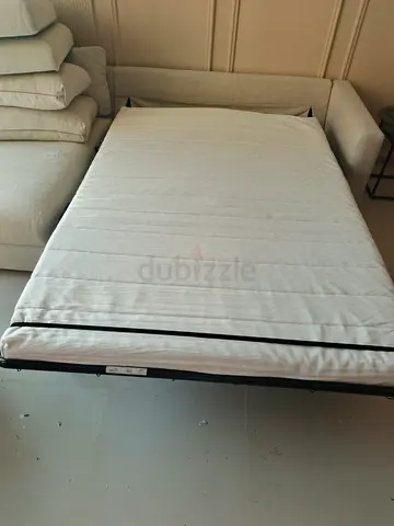Ikea vimle beige color lshape sofabed with storage