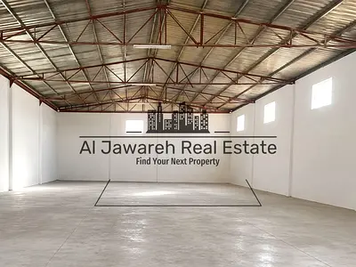 A warehouse for rent in UAQ area 5035 sq ft ,15 kw 124935 AED