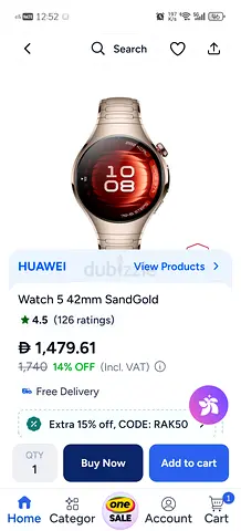 Huawei watch 5 new