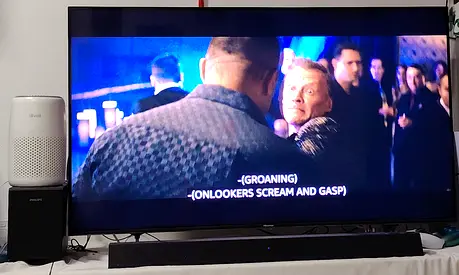 MOVING OUT SALE: 55-inch LED Smart Hisense TV with Philips soundbar