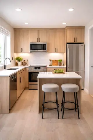 Modern design kitchen island
