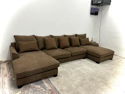 Like new condition the one brand Ushape sofa