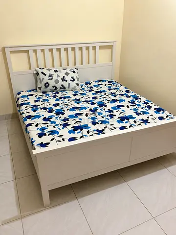 Ikea Bed with Mattress-King Size-Good Condition
