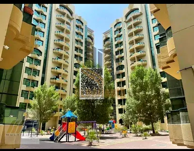 🏡 شقة غرفتين وصالة للبيع في أبراج الراشدية A1 – عجمان 🏡