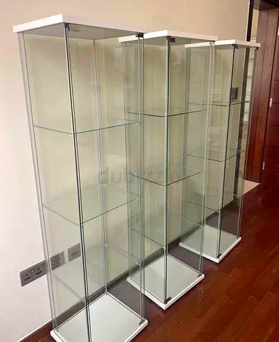 IKEA DETLOF GLASS CABINET