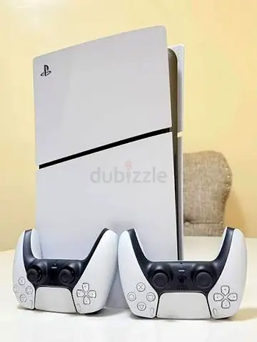 PS5 Slim Digital + 2 controllers + Asus gaming screen 27in 2k