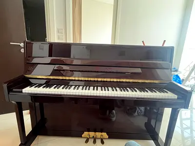 Nieer Upright Piano in Gloss Brown - Perfect Condition