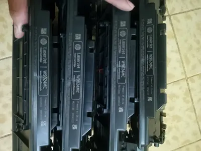 Lot of HP LaserJet W9024MC Toner Cartridges - used/working